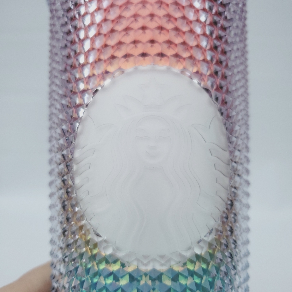 STARBUCKS PRIDE Studded Rainbow Cold Tumbler - Picture 3 of 9